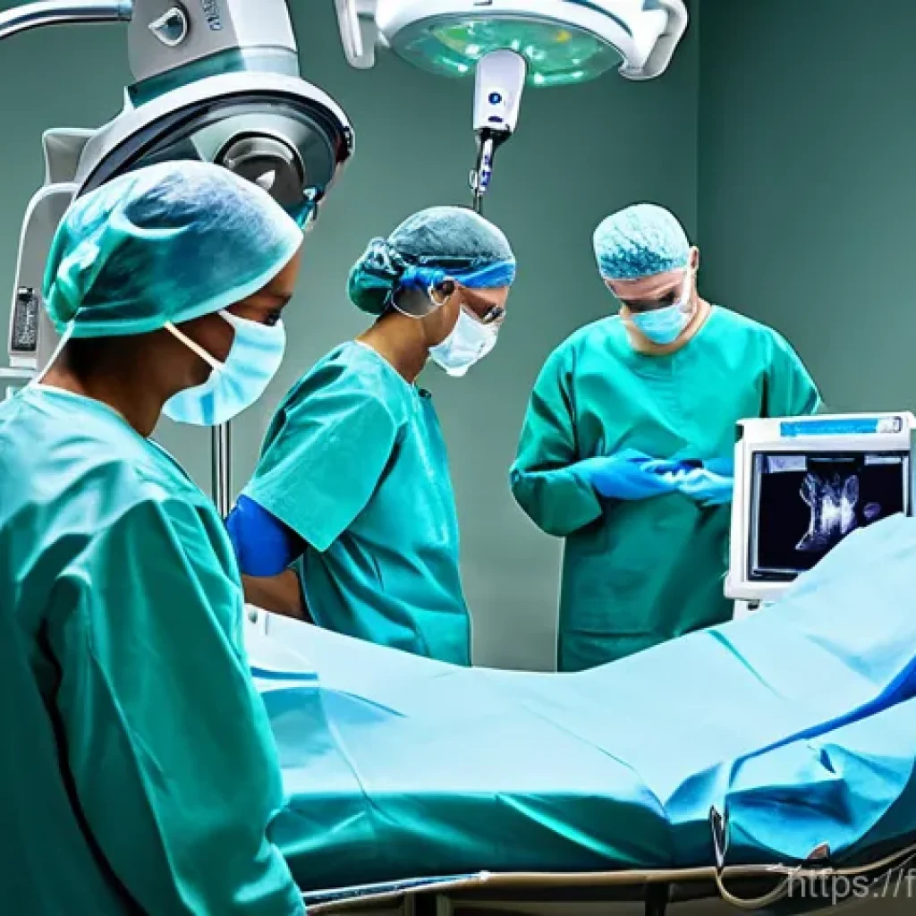 탈장 치료 가능 병원 - **Prompt 1: The Precision of Laparoscopy**
"A clean, futuristic operating room bathed in cool, s...